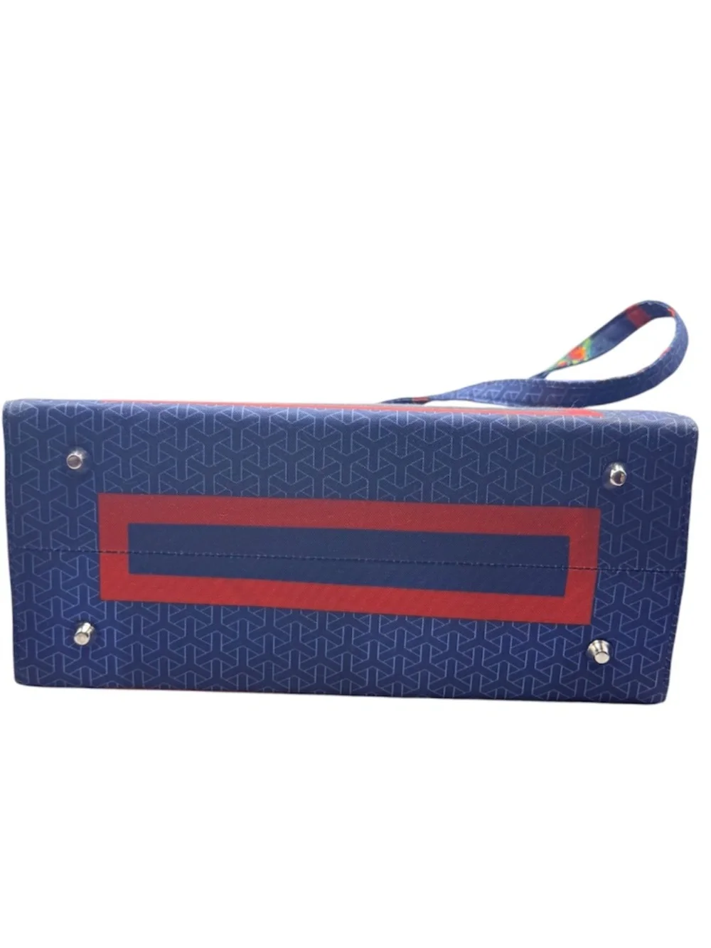 Tropical Parrot Beaded Embroidered Canvas Tote Bag Matching Wallet Set Y2K